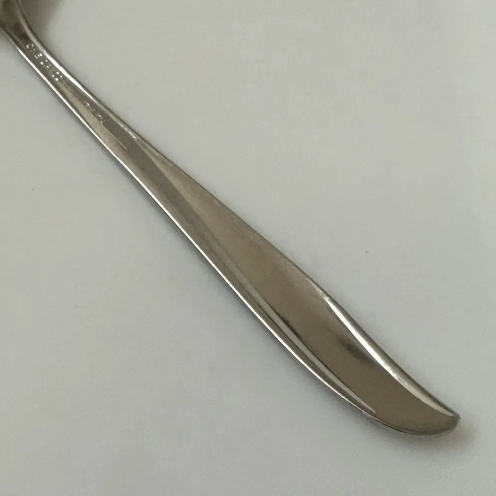 2pc Oneida Twin Star Dinner Fork / Soup Spoon Stainless Community Betty Crocker